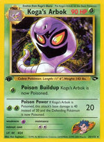 Koga's Arbok 25/132 - Gym Challenge 1st Edition - Poke-Collect