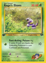 Koga's Ekans 77/132 - Gym Challenge Unlimited - Poke-Collect