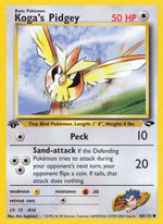 Koga's Pidgey (80) 80/132 - Gym Challenge Unlimited - Poke-Collect