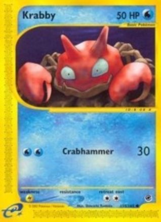 Krabby 115/165 - Expedition - Poke-Collect
