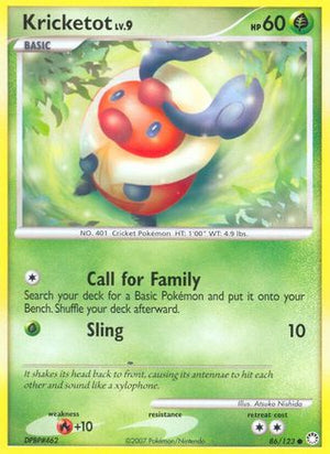 Kricketot 86/123 - Mysterious Treasures - Poke-Collect