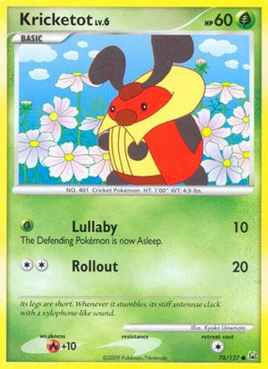 Kricketot 78/127 - Platinum Reverse Holofoil