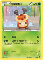 Kricketot 3/99 - Next Destinies Reverse Holofoil - Poke-Collect