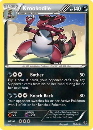 Krookodile 71/146 - XY - Poke-Collect