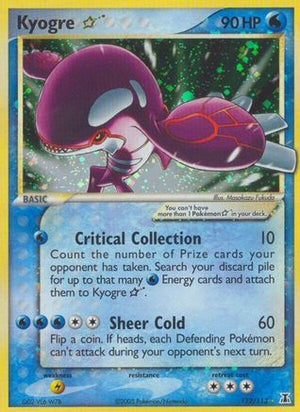 Kyogre ★ 112/113 - Delta Species Holofoil - Poke-Collect