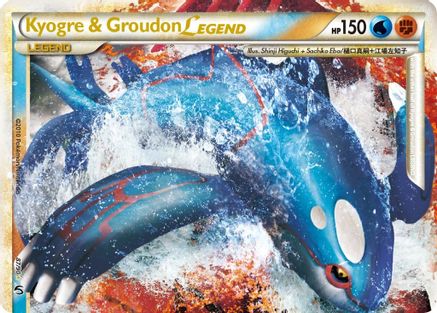 Kyogre & Groudon Legend (Top) 87/90 - Undaunted Holofoil - Poke-Collect