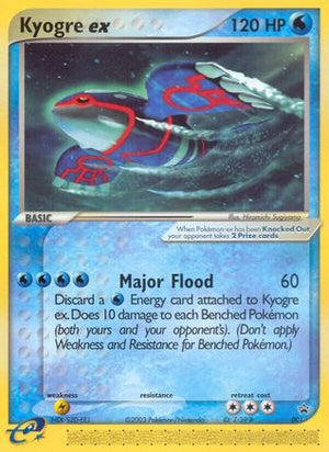 Kyogre ex - 001 (Nintendo Power Magazine) 1/40 - Nintendo Promos Holofoil - Poke-Collect