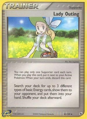 Lady Outing 83/109 - Ruby & Sapphire Reverse Holofoil - Poke-Collect