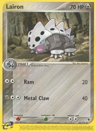 Lairon - 36/109 36/109 - Ruby and Sapphire - Poke-Collect