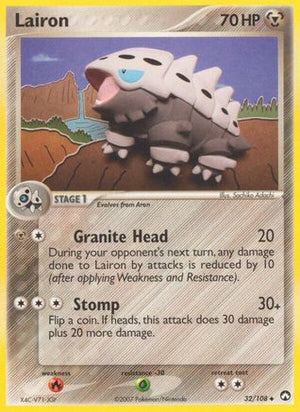 Lairon 32/108 - Power Keepers Reverse Holofoil - Poke-Collect