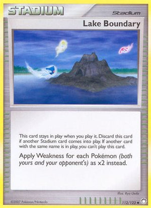 Lake Boundary 112/123 - Mysterious Treasures - Poke-Collect