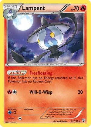 Lampent 22/135 - Plasma Storm - Poke-Collect