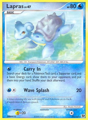 Lapras 21/106 - Great Encounters - Poke-Collect