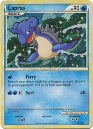 Lapras HGSS14/25 - HGSS Black Star Promos Holofoil - Poke-Collect
