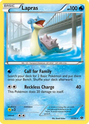 Lapras 25/99 - Next Destinies Reverse Holofoil - Poke-Collect