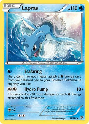 Lapras 35/146 - XY Holofoil - Poke-Collect