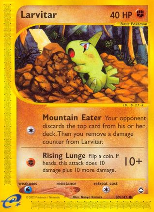 Larvitar 89/147 - Aquapolis - Poke-Collect