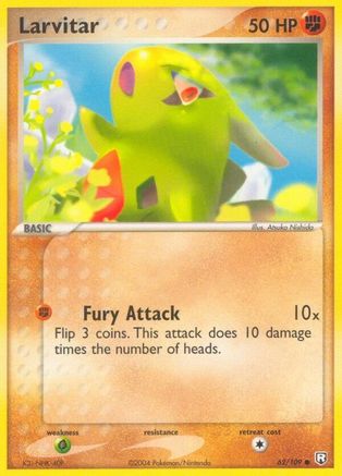 Larvitar 62/109 - Team Rocket Returns Reverse Holofoil - Poke-Collect