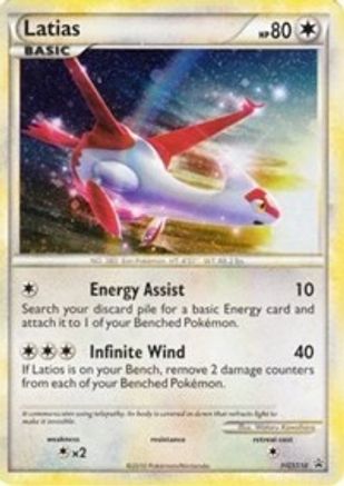 Latias HGSS10/25 - HGSS Black Star Promos Holofoil - Poke-Collect