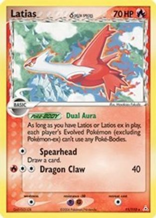 Latias - 011/110 (Delta Species) 11/110 - Holon Phantoms Reverse Holofoil - Poke-Collect