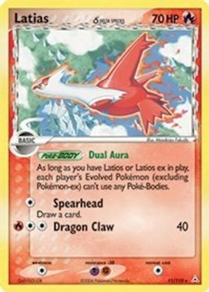Latias - 011/110 (Delta Species) 11/110 - Holon Phantoms Reverse Holofoil - Poke-Collect
