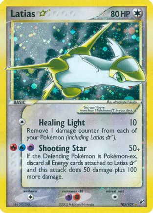 Latias ★ 105/107 - Deoxys Holofoil - Poke-Collect