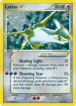 Latias Star 105/107 - Deoxys Holofoil