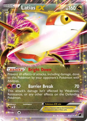 Latias EX 85/116 - Plasma Freeze Holofoil - Poke-Collect