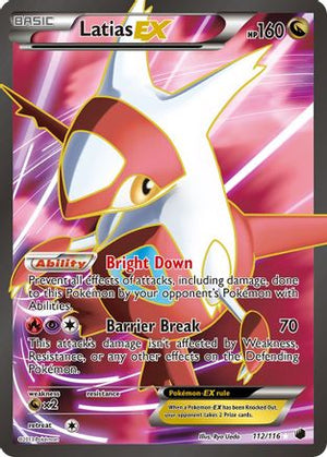 Latias-EX 112/116 - Plasma Freeze Holofoil - Poke-Collect