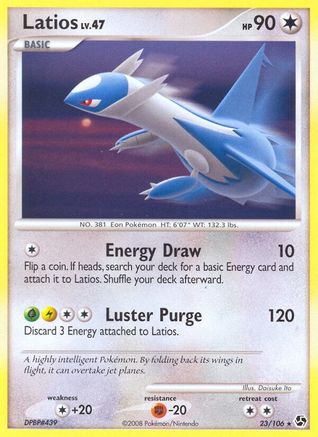 Latios 23/106 - Great Encounters Reverse Holofoil - Poke-Collect