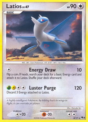 Latios 4/17 - POP Series 7 Holofoil - Poke-Collect