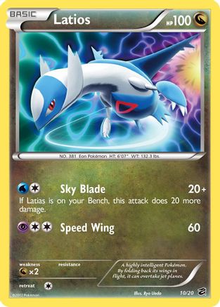 Latios 10/20 - Dragon Vault Holofoil - Poke-Collect