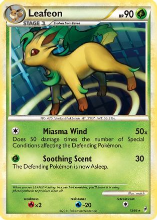 Leafeon 13/95 - Call of Legends Holofoil - Poke-Collect