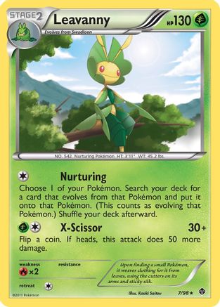 Leavanny 7/98 - Emerging Powers - Poke-Collect