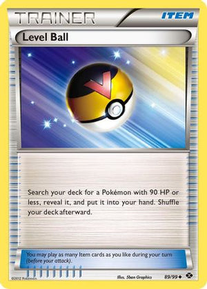 Level Ball 89/99 - Next Destinies Reverse Holofoil - Poke-Collect