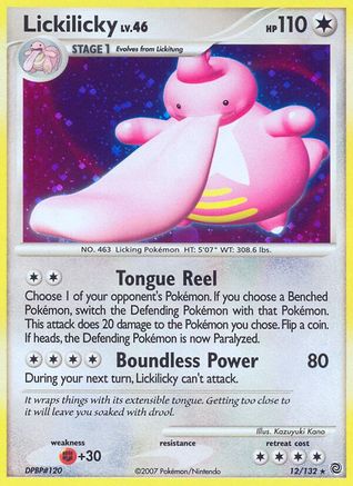 Lickilicky 12/132 - Secret Wonders Reverse Holofoil - Poke-Collect
