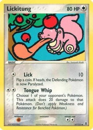 Lickitung 37/112 - FireRed & LeafGreen - Poke-Collect