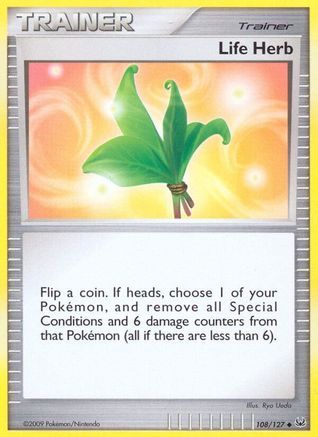 Life Herb 108/127 - Platinum Reverse Holofoil - Poke-Collect