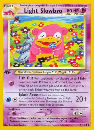 Light Slowbro 51/105 - Neo Destiny Unlimited - Poke-Collect