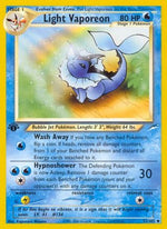 Light Vaporeon 52/105 - Neo Destiny Unlimited - Poke-Collect