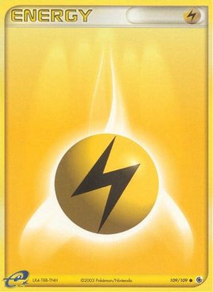Lightning Energy 109/109 - Ruby & Sapphire - Poke-Collect