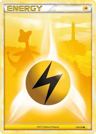 Lightning Energy 118/123 - HeartGold SoulSilver - Poke-Collect