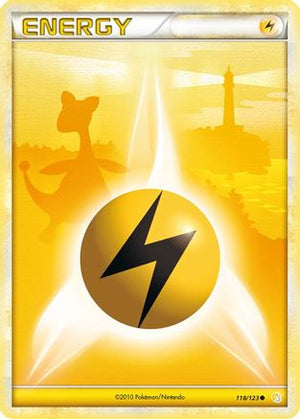 Lightning Energy 118/123 - HeartGold & SoulSilver Reverse Holofoil - Poke-Collect