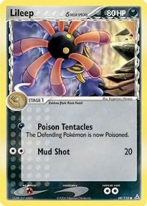 Lileep δ 68/110 - Holon Phantoms Reverse Holofoil - Poke-Collect