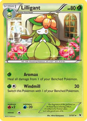Lilligant 5/101 - Noble Victories - Poke-Collect