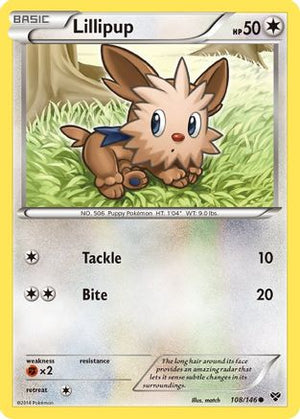 Lillipup 108/146 - XY - Poke-Collect