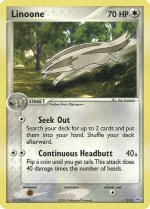 Linoone 3/10 - EX Trainer Kit Latios - Poke-Collect