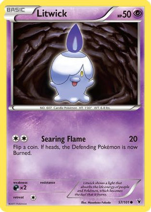 Litwick 57/101 - Noble Victories Reverse Holofoil - Poke-Collect