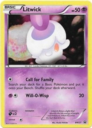 Litwick BW27/101 - BW Black Star Promos Holofoil - Poke-Collect