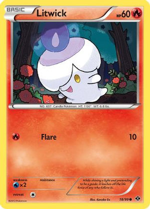 Litwick 18/99 - Next Destinies Reverse Holofoil - Poke-Collect